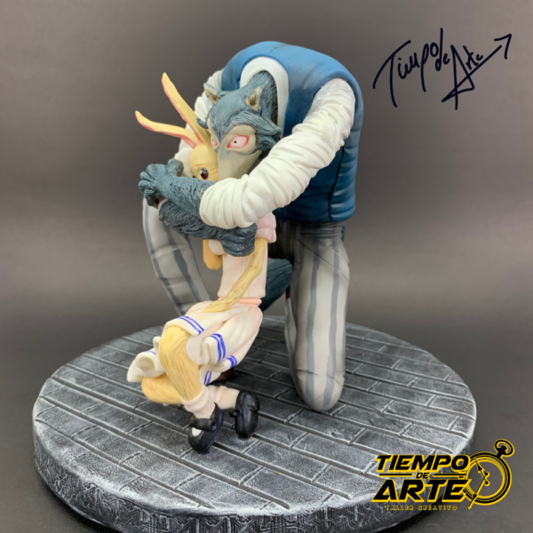 Escultura LEGOSHI y HAL de BEASTARS - Imagen 4