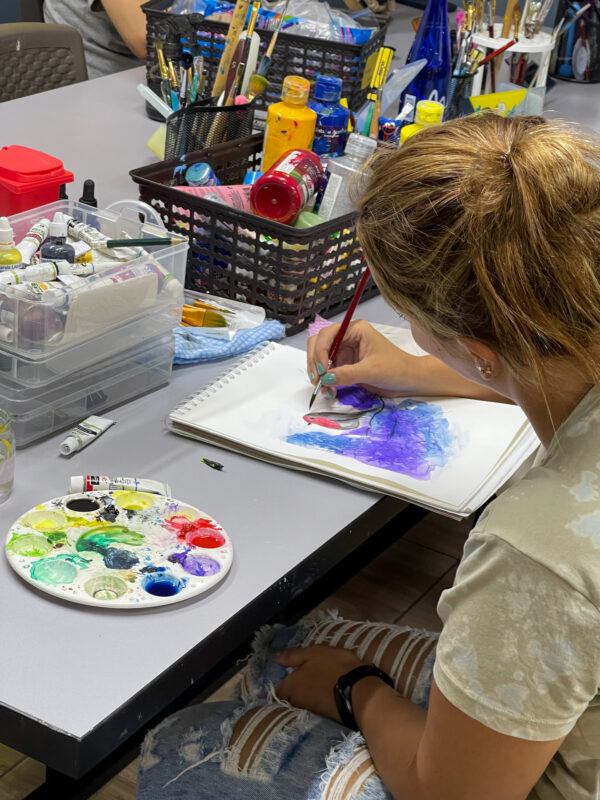 Taller de escultura y pintura