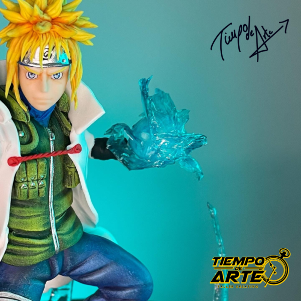 Escultura Minato el Cuarto Hokage